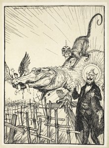 Lacrime di coccodrillo, illustrazione da The Kaiser